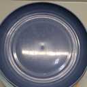 12 Pcs Unbreakable Deep Dinner Plates Set, 10 inch Reusable Plastic Wheat Straw Plates, Microwave and Dishwasher Safe Plate for Kitchen, Lightweight Plate for Dessert, BPA Free, 6 Colors (6-Dark Multicolor)