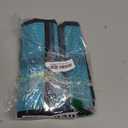 2 Pcs Roll up Fishing Lure Wraps Bag Lure Sleeves Bait Storage 10 Pocket PVC Mesh Protective Cover Tackle Storage Bags & Wraps for Saltwater & Freshwater Fishing(Blue)