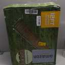 RELIANCER 6' Wooden Garden Pathway,Outdoor Roll Out Cedar Curved Walkway,Patio Path Decorative Garden Boardwalk Walkways,Weather-Resistant Roll Up Beach Wood Road Floor,Wedding Party Pathways (Brown)