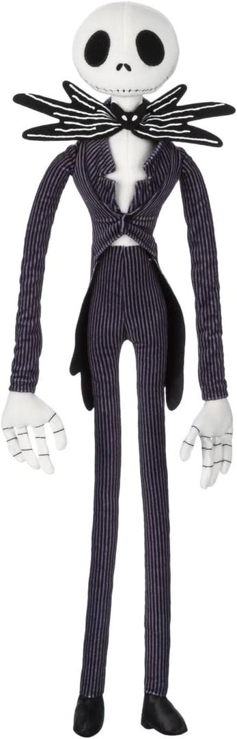 Disney Store Unisex-Child The Nightmare Before Christmas Plush Collection - Jack Skellington - Detailed Design - Unique Gift for Fans & Kids - Celebrate Tim Burton's Iconic Character