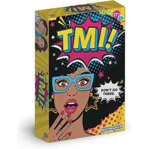2 x TMI - Fun Party Card Game with Suggestive Humor - Don't Go There, Too Much Information - for Ages 17+ - with 4 or More Players
