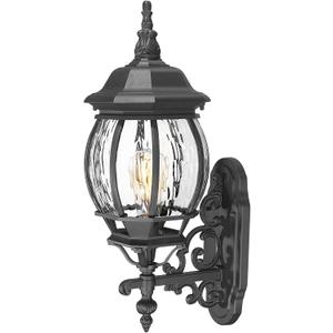 Extra Large Outdoor Wall Lights for House, Extra Large Black Exterior Lantern Wall Mount, Waterproof Front Porch Light Fixture for Garage & Patio, Outdoor Sconce Lighting