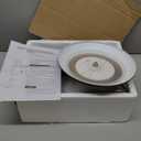 30W Torchiere Floor Lamp - 3600LM Super Bright LED Floor Lamp, 71 Inch Stepless Dimmable Standing Lamp with 3000K Lighting, Rotary Switch, Tall Metal Torch Floor lamps for Living Room/Bedroom (Black)