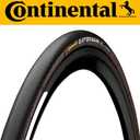 Continental Attack/Force Comp Tire Combo - 700 x 24/22 Tubular Folding BLK BLKChili Vectran Breaker 1 Pack