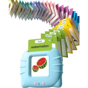 Airbition 510 Words, Talking Flash Cards for Toddler 1 2 3 4 Year Olds, Language Learning Toys, Pocket Speech Therapy Toys, Montessori Tools with 31 Themes, Children's Sensory Device