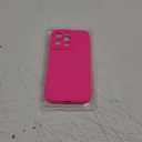 Designed for iPhone 13 Pro Case - Upgraded Enhanced Camera Protection - Soft Microfiber Lining Inside - Liquid Silicone Shockproof Protective Phone Case 6.1" for Men Women Girls - Hot Pink