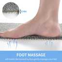 Hargiis Non Slip Bathtub Mat,Anti Slip Shower Mat,Fast Drying Bath Tub Mats,Foot Scrubber Mat,Anti Slip Mat for Tub,Floor,Bathroom,Home,Kitchen,Hotel