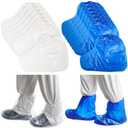 10 Pairs Disposable Plastic Boot Covers,Shoe Covers Disposable Waterproof Shoe Covers for Women Men Water Boots Cover Rainy Day Use Cover