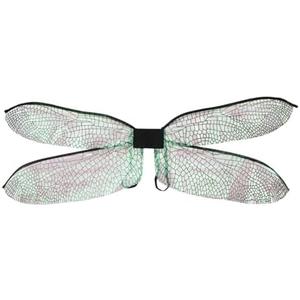 Fiocias Dragonfly Fairy Wing Fancy Dress Fairy Wing for Adults and Kids for Festival, Black