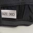 Strapless Bras for Women Large Breasts with Clear Straps, No Harm No Burn Cup 36D