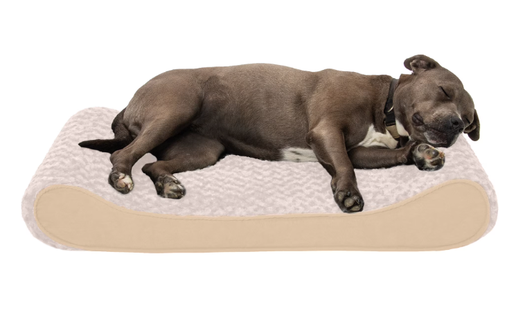 Ultra Plush Luxe Lounger Pet Bed Large 24x36 Cream (Cover)