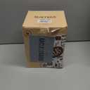 SUSTEAS Electric Kettle - 57oz Hot Tea Kettle Water Boiler with Thermometer, 1500W Fast Heating Stainless Steel Tea Pot, Cordless with LED Indicator, Auto Shut-Off & Boil Dry Protection, Beige