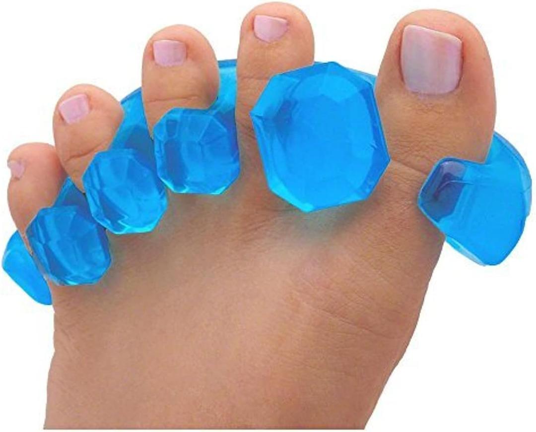 YogaToes GEMS: Gel Toe Stretcher & Separator - Americas Choice for Fighting Bunions, Hammer Toes (Small fits Shoe Sizes W: 7 and Over/M: 7 and Over) Sold as Pair