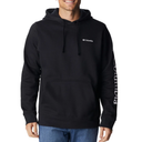 Columbia mens Trek Hoodie, Black, Size XXL