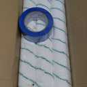 18 Inch Microfiber Paint Roller Covers, 3pcs 3/8" Nap Rollers with A Professional Painters Tape, Large Lint-Free Cover Refills for 18" Frame, Painting Walls, Ceilings, Floors, Garage