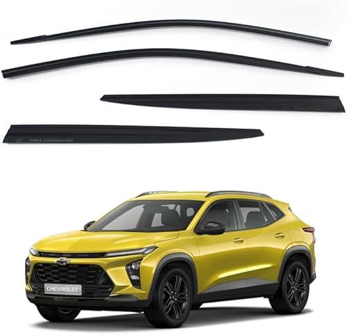Smoked Tinted Side Wind Deflectors 4p for 2024 Trax