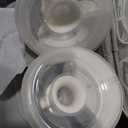 Momcozy M5 Smart APP Controlled Wearable Breast Pump, Hands-Free Wireless Electric Pump, 3 Modes 9 Suction Levels, BPA-Free, Portable Lightweight, 24mm Flange, 2-Pack Quill Gray