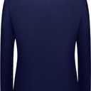 Cooper & Nelson Men's Suit Slim Fit, 3 Piece Suits for Men, One Button Solid Jacket Vest Pants with Tie, Tuxedo Set (XX-Large, Navy)