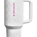 STANLEY Quencher ProTour Flip Straw Tumbler with Leakproof Lid 40 oz | Built-In Straw & Handle | Cupholder Compatible for Travel | Insulated Stainless Steel Cup | BPA-Free | Frost Lovely