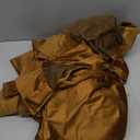 MIULEE Velvet Curtains 108 inches - Luxury Blackout Curtains for Bedroom Living Room Thermal Insulated Super Soft Window Drapes Rod Pocket & Back Tab, Gold Brown, W52 x L108 inches, 2 Panels