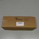 12 Pcs Mercury Glass Teardrop Christmas Ornaments Icicle Raindrop Christmas Tree Hanging Decoration Vintage Chandelier Crystal Pendant for Xmas Tree Winter Holiday Party Supplies (Gold)