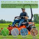 Advanced Chute System ACS6000B, Compatible with Bad Boy Mowers,Replace Part Number 088-6000-00, 088600000, Mower Chute Blocker for 54/60/61/72 inch Deck