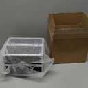 FRENESSA Makeup Train Case Portable Makeup Case Organizer Cosmetic Box Make Up Box Makeup Organizer Cosmetic Storage Cases with Locking Nail Kit Organizer Travel Case Black