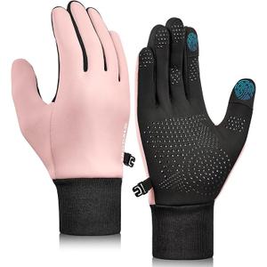 Trodalo Kids Winter Gloves Touchscreen AntiSlip Soft Warm Gloves for Boys Girls Aged 4-10 Years Cycling Running Soccer, S