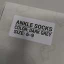 PARTH iMPEX Cotton Ankle Socks for Women  Odor Control Breathable Fabric Durable Reinforced Toe & Heel All-Day Comfort - 3 Pairs (Gray)