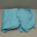 2 Pcs 6FT Table Cloth for Rectangle Table - Light Blue Tablecloth Rectangular Stretch Spandex Coverage for Birthday Cocktail Wedding Spring Party (70" x 30"-2 pack)