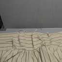 NUFIWI Women Summer Striped Maxi Dress Spaghetti Strap Cutout Ruffle Long Dress Flowy Swing Beach Vocation Dress Size L