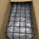 iSPECLE Chest Freezer Organizer Bins 8 Pack - Fit 7 Cu.Ft Deep Freezer, 2 Adjustable Hanging Baskets and 6 Pack Stackable Freezer Bins, Deep Freezer Organizer Bins Sort Frozen Food, Black