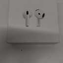 Apple AirPods 4 Wireless Earbuds, Bluetooth Headphones, Personalized Spatial Audio, Sweat and Water Resistant, USB-C Charging Case, H2 Chip, Up to 30 Hours of Battery Life, Effortless Setup for iPhone