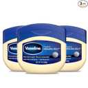 Vaseline Petroleum Jelly Original 3 Count Provides Dry Skin Relief And Protects Minor Cuts Dermatologist Recommended And Locks In Moisture 13oz