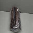 4 Mega Rolls Extra Toilet Paper Storage with Lid, Waterproof Plastic Wicker Toilet Paper Holder Basket Stand, Decorative Boho Covered Enclosed Toilet Tissue Organizer for Bathroom, Brown