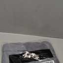 Wrap Around Dust Ruffle Bed Skirt - Dark Grey - for Full Size Beds with 15 Inch Drop - Elastic Strap - Adjustable Pleated Bedskirt with Brushed Fabric and Wrinkle Free - for Women, Men, Kids & Teens