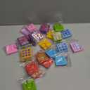 24PCS Tic Tac Toe Game Birthday Party Favors Goodie Bags Easter Basket Stuffers for Kids 4-8 8-12 Classroom Treasure Chest Carnival Prize Box Toys Bulk Keychain Pinata Filler Return Gifts for Girl Boy