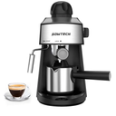 Espresso Machine 3.5 Bar 4 Cup Espresso Maker Cappuccino Latte Machine with Steam Milk Frother and Pot