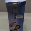 Jaxmoon Side Sleeper Pillow for Shoulder Pain Relief, Rotator Cuff Pillow with Arm Channels for Shoulder & Neck Support, Knee Pillow for Adults Between Legs, Ergonomic Memory Foam Pillow, Cream White