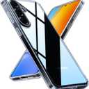 TORRAS for Samsung Galaxy S26 Plus Case Clear, [2026 Upgraded NonYellowing] [12FT MilitaryGrade Protection]Transparent Slim Case for Samsung S26 Plus Case Thin, Diamond Clear, Hard, S26+ Case, 6.7''