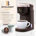 Intelligent Blends Dark Roast Coffee Pods Variety Pack, 50 ct, Recyclable Single Serve Pods  100% Arabica Coffee, Compatible with Keurig K Cups Maker