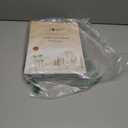 California Design Den Twin Fitted Sheet Cotton Sateen, Durable All-Around Elastic, Head Side/Foot Side Indicators, Twin Bottom Sheet Only (Bright White)