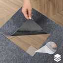 4" x 4" Carpet Tile Adhesive Connectors Carpet Square adhesives That Creates a Floating Floor 120 Pack