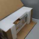 Fundin Aluminum Bathroom Mirror Cabinet Recess Mount Only, with Framless Double Sided Mirror Door, 15 Inch x 24 Inch