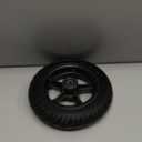 Electric Scooter 200x50 Solid Tire & Plastic Hub 8"x2" Solid Tyre Tubeless Tire with 10mm Bearing Explosion Proof for Electric Scooter Balance Bike Toddler Bike Strollers