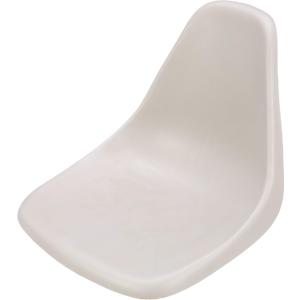 Attwood 98390GY Molded Bucket Seat, 1-Piece Molded Plastic, with Mounting Screws, Gray, 18 Inches W x 21 Inches D x 16 Inches H