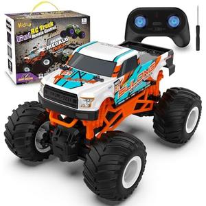 Kidcia 1:16 Scale RC Monster Truck - 2.4GHz All Terrain Car for Kids 4-12, 20 Km/h Off Road RC Truck, Christmas or Birthday Gift Kidcia 1:16 Scale RC Monster Truck - 2.4GHz All Terrain Car for Kids 4-12, 20 Km/h Off Road RC Truck, Christmas or Birthday Gift