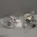 Light Brown Glass Pendant Lights Kitchen Island Globe Pendant Light Fixtures Modern Pendant Lighting for Bedroom Living Dining Room Light Fixture (5.9 in, 3 Pack)