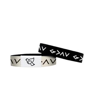 enttgo Bible Verse Bracelets for Men with NFC Scan‌ - Daily Bible Bracelet Touch Chip for Scripture Access, Accessories Christian Gifts(White) Pack of 2