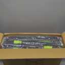 10.8 Wide Garden Kneeler and Seat, Heavy Duty Foldable Gardening Stool with Tool Belt Pouch, Included Thickened Kneeling Pad, Portable Gardening Bench Chair for Seniors & Parents